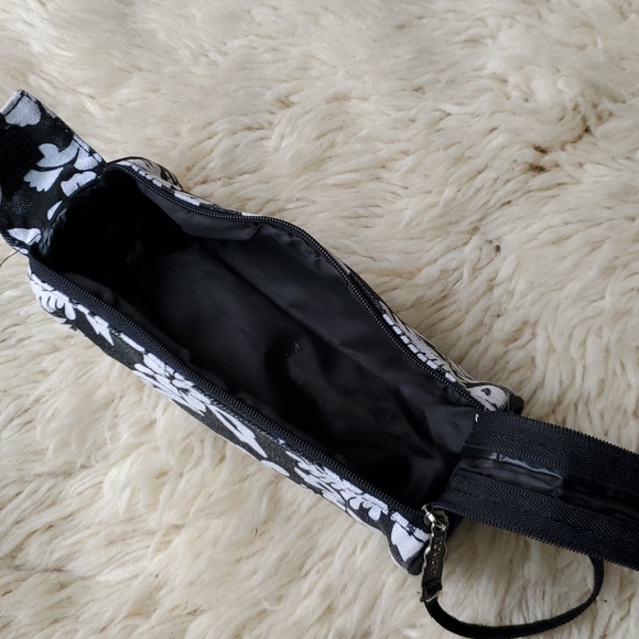 Merengue Hibiscus Double Zip Oblong Travel Pouch - Picture 7 of 7